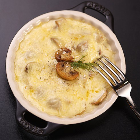 სოკო ნაღების სოუსში