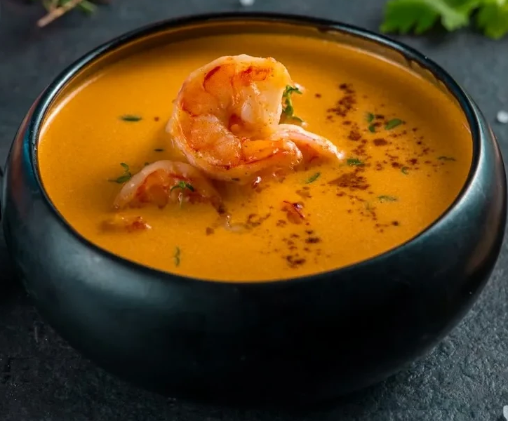 კრევეტების ბისკი