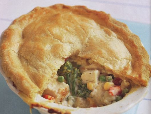 დახურული ბოსტნეულის ღვეზელი